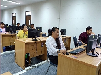 ILPC Provides Test of SSRU-TEP for
Faculty Members and Staff Members at
Udonthani Center