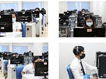 ILPC Organizes a Test of SSRU-TEP for
Undergraduate Students in Main Campus