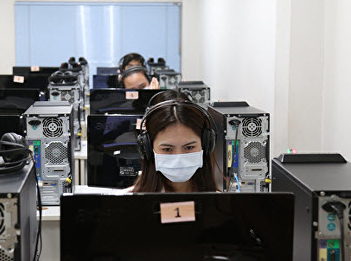 ILPC Organizes a Test Center for
SSRU-TEP the afternoon session