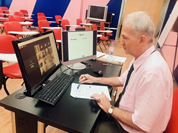 ILPC Offers English Training for Ph.D.
Students by Using Digital Online
Training