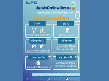 ilpc Cultivate a sense of love for
energy according to energy-saving
measures